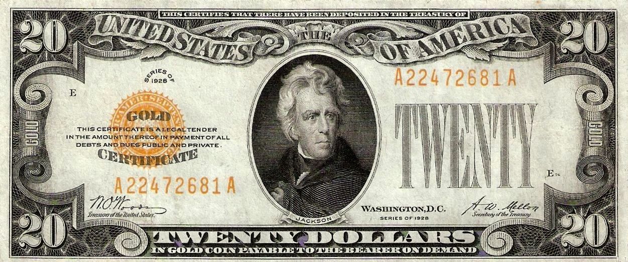 Question-On-A-1928-$20-Gold-Certificate