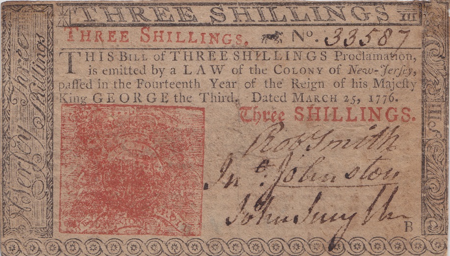 1776-New-Jersey-Colonial-Note-Auction-Pick-Up,-Is-It-Real?