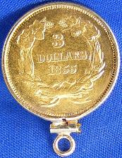 Possible-Counterfeit?-$3-Gold-1855