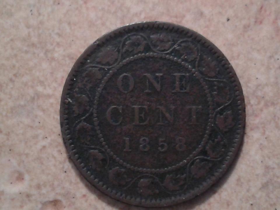 1858-Canada-Cent