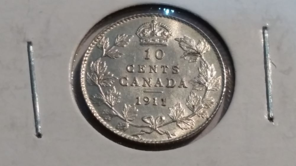 1911-Canada-10-Cents