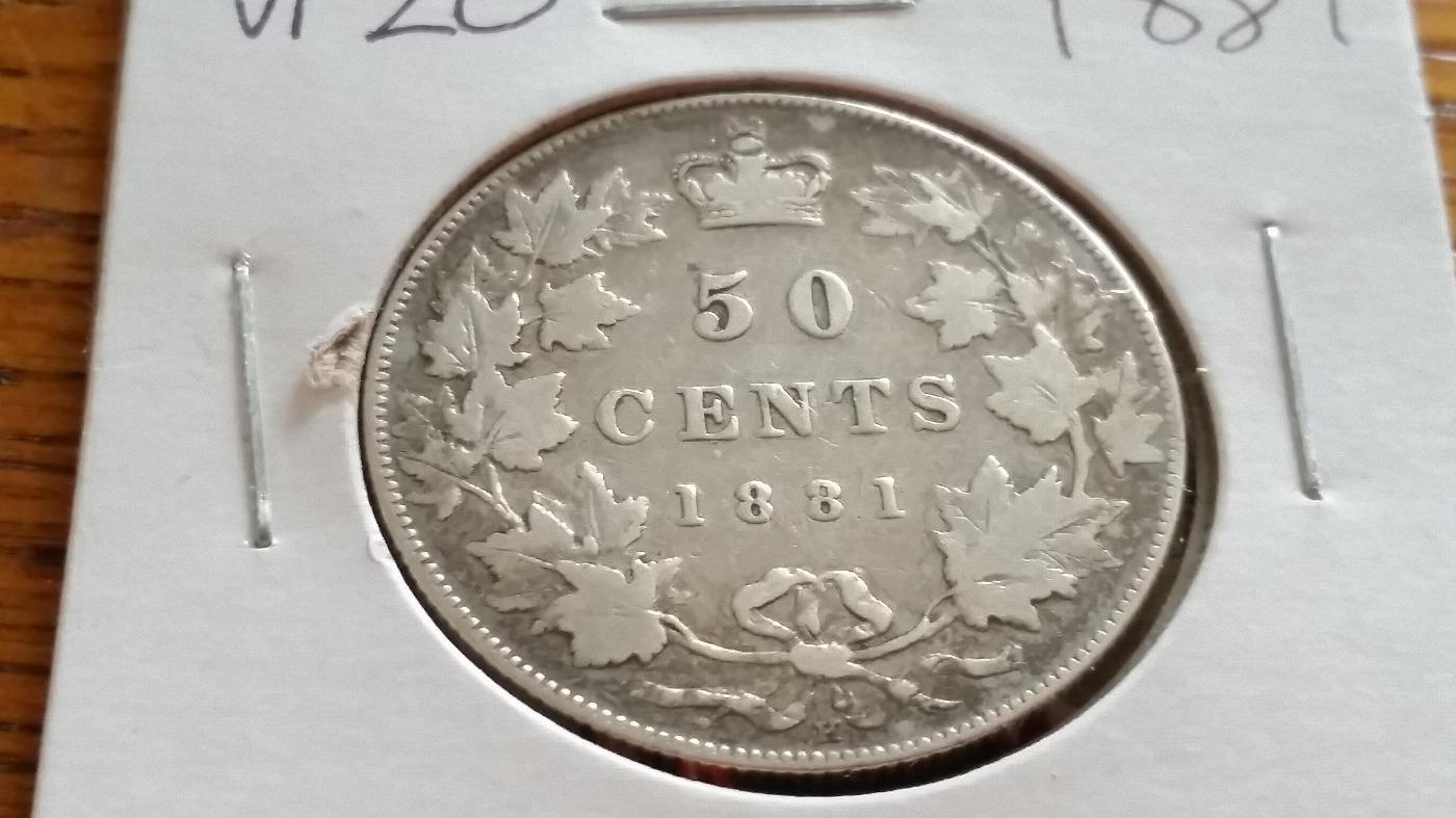 1881-Canada-50-Cents