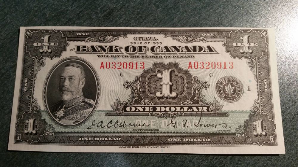 1935-Bank-Of-Canada-One-Dollar