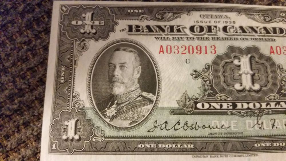 1935-Bank-Of-Canada-One-Dollar