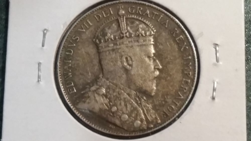 1909-Newfoundland-50-Cents