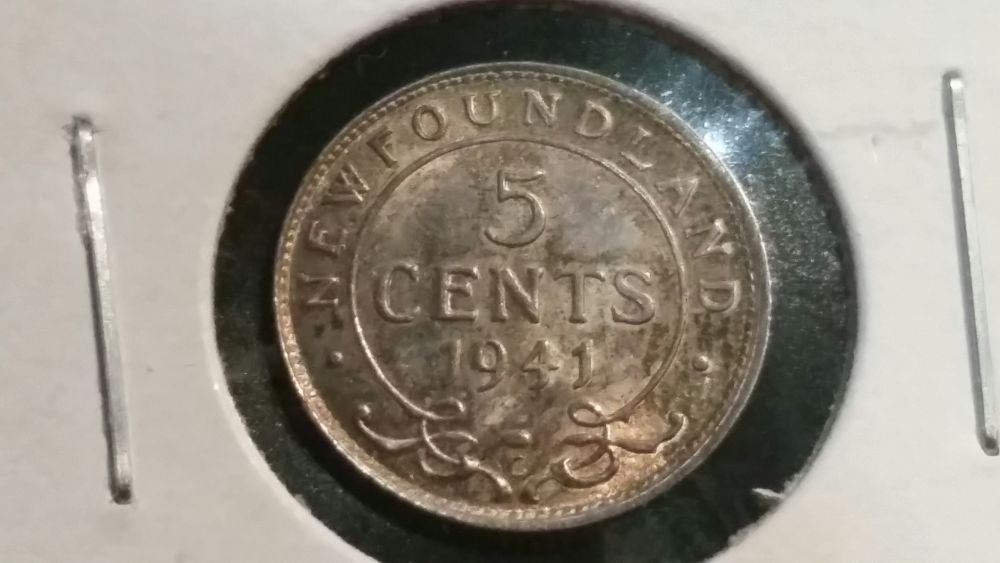 1941-Newfoundland-5-Cents
