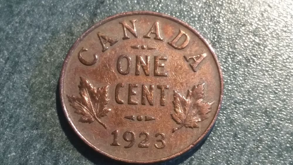 1923-Canada-One-Cent