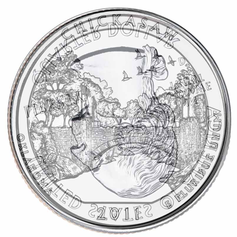 2011-P-Chickasaw-25c-Die-Clash