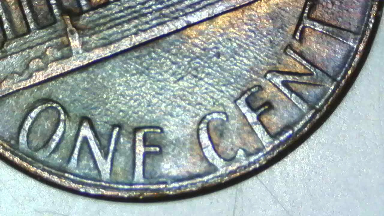 1985-D-Penny-L-Is-Flat-Also-Motto-And-Reverse