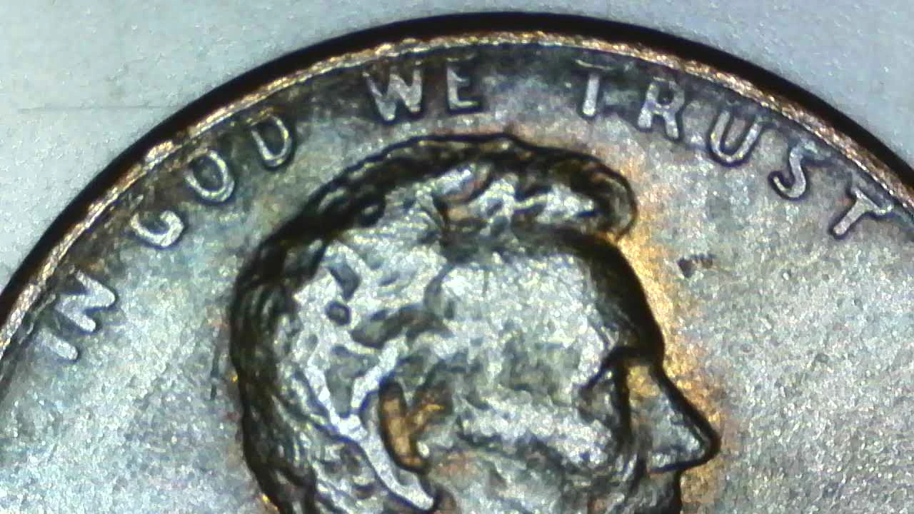 1985-D-Penny-L-Is-Flat-Also-Motto-And-Reverse