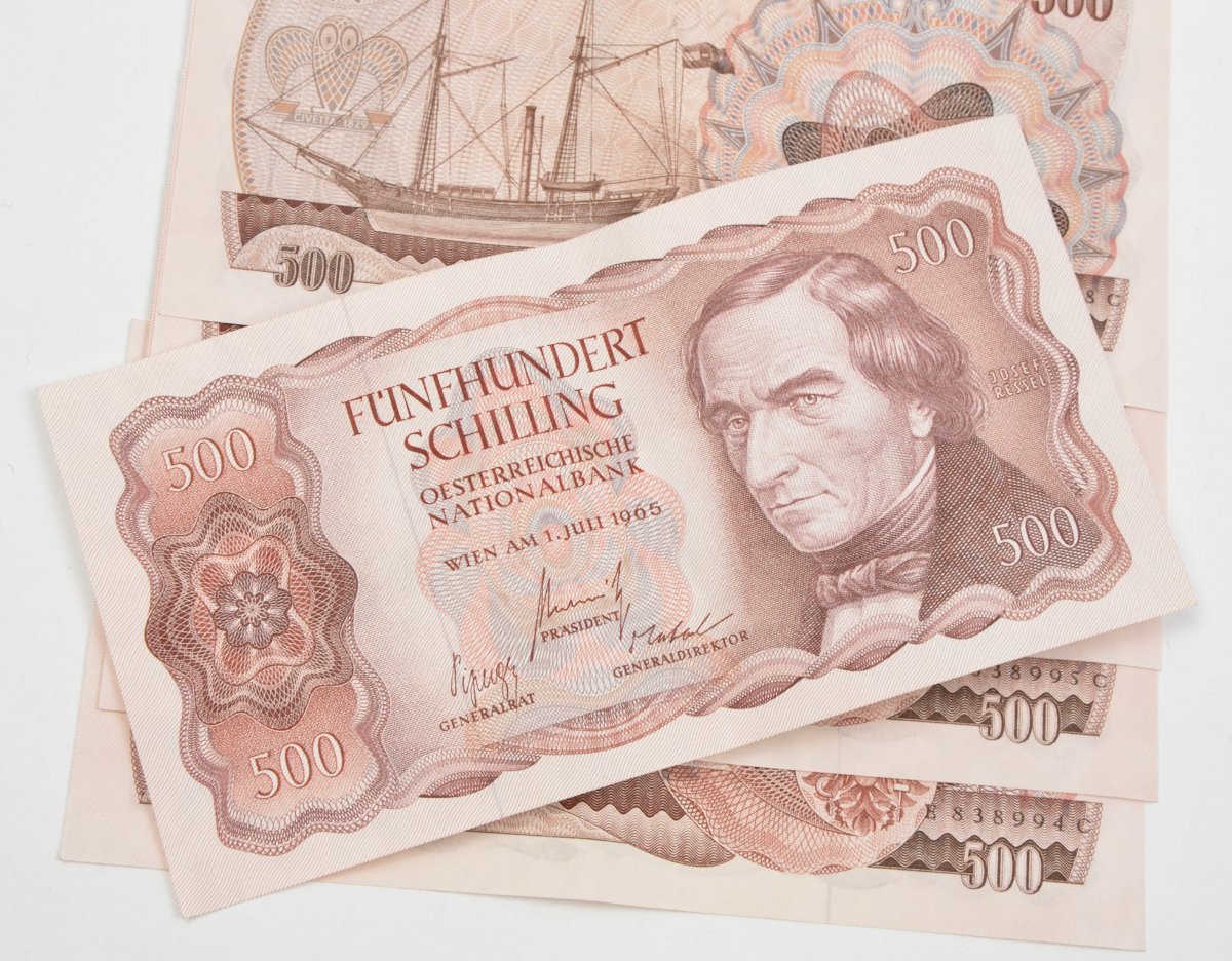 Austrian-Schillings---Consecutive-Serial-#s