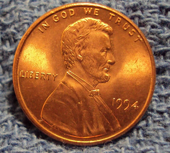 1994-Lincoln-Cent-With-A-Rotated-Reverse/Obverse.