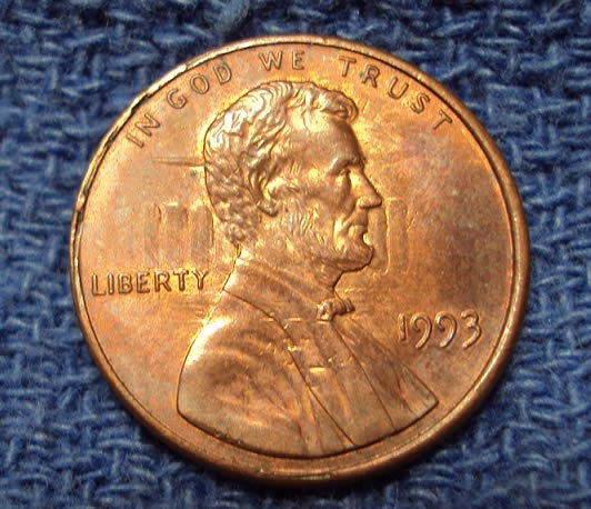 1993--Lincoln-Cent-Clash-On-Obverse-And-Reverse