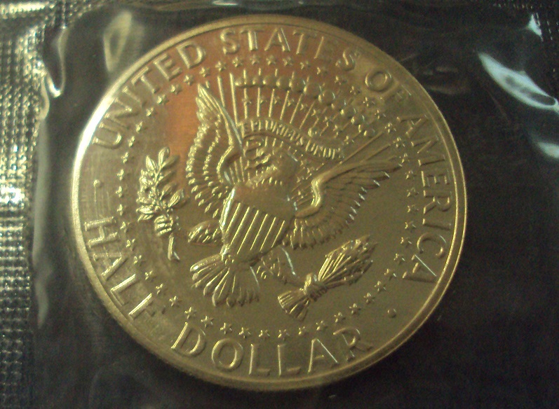 1964-Kennedy-Half-Dollar--Accent-Hair--In-Proof-Set