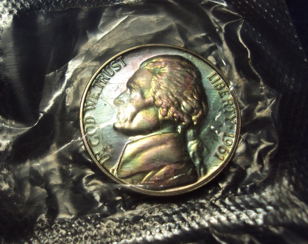 1961-US-Mint-Proof-Set,-Finnaly-Opened.
