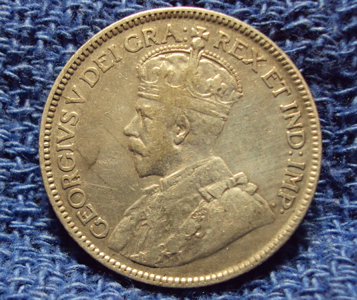 1929-Canadian-25-Cent,-Looking-For-A-Grade,-Thanks.