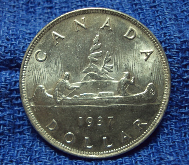 1937-Canadian-Silver-Dollar,-Looking-For-A-Grade,-Thanks
