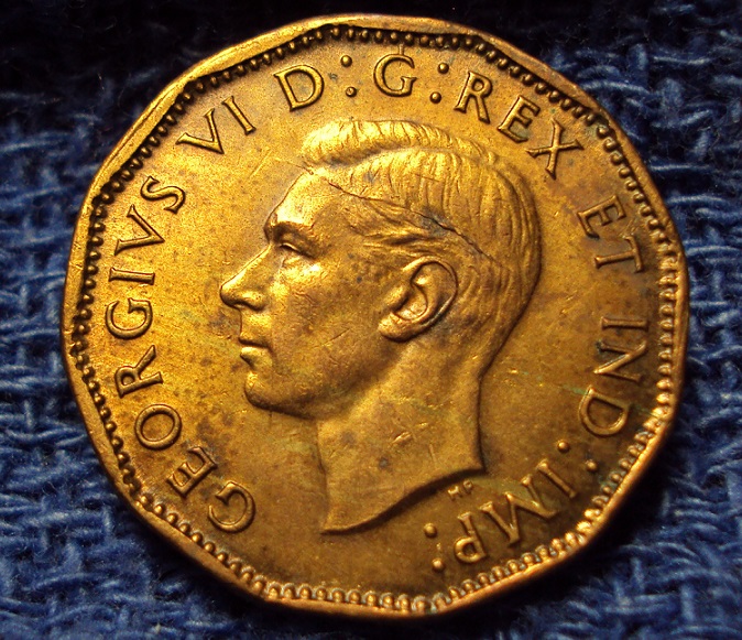 1943-Canadian-Tombac-Cent,-Looking-For-A-Grade-Please.