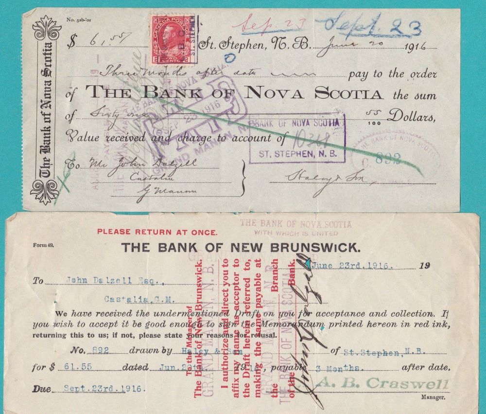 Canadian-Cheques-And-Fiscal-Documents
