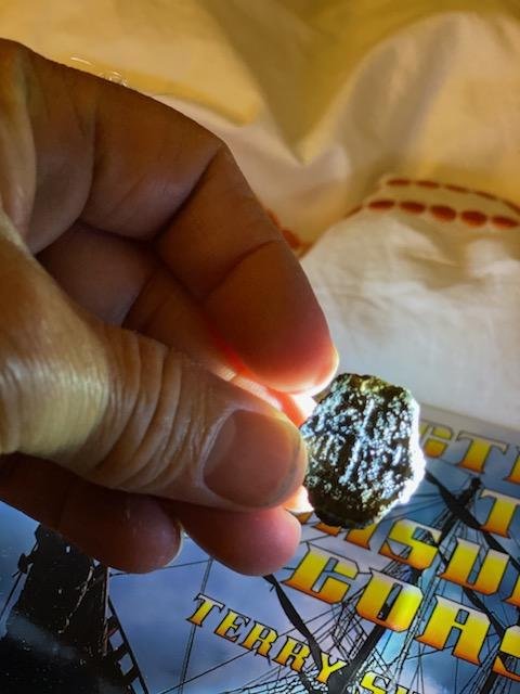 Coin-Found-On-Beach,-Counterfeit-Or-Real?