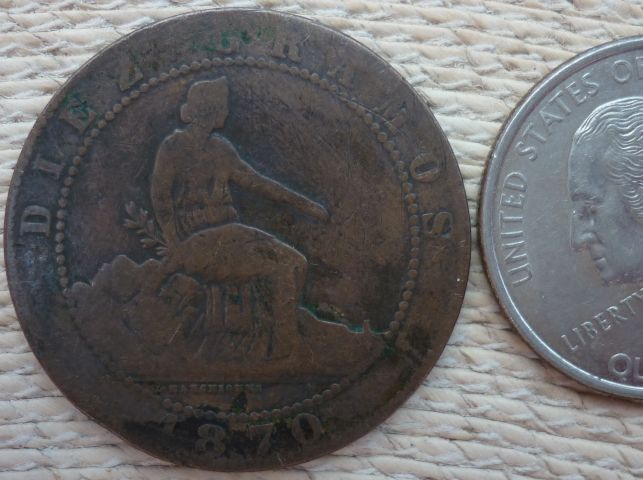 1870-Mexican-Coin?!?!?-Has-A-Lion---Pics-|-Spain-10-Centimos