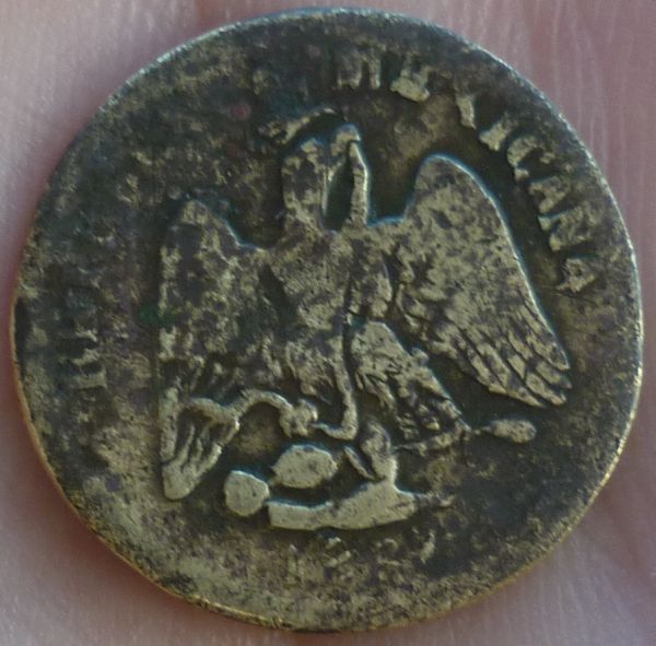 Mexico-1887-10-Centavo-KM#-403---Fake?-Rare?---Bronze