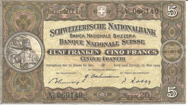 Swiss-Bank-Note-Question