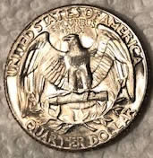 1974-D-Quarter-Spitting-Eagle/Broken-Wing/-Flaming-Wing
