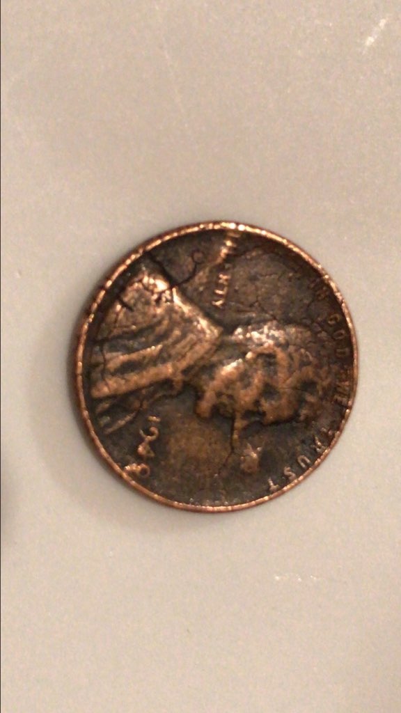 1940's-Coin,-I-Think?-Planchet-Cracks?