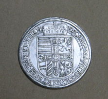 1616-Teutonic-Knights-Maximilian-III--Silver-Thaler-Coin