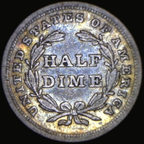 1839-Half-Dime