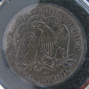 1876-Seated-$1/2-CC