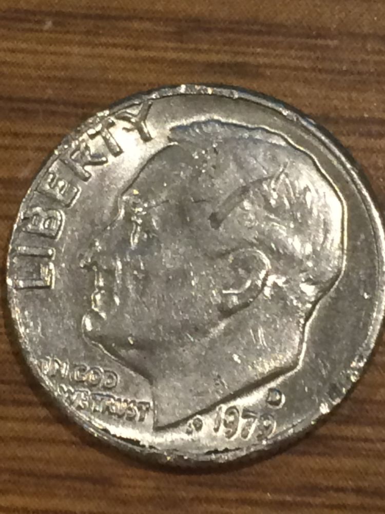 Found-Deformed-Dime-From-1979