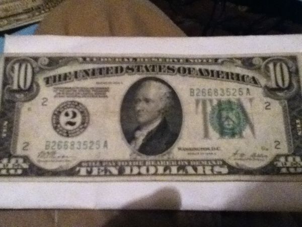 Value-Of-A-1928-$10-Dollar-Bill,-A-Sieres?