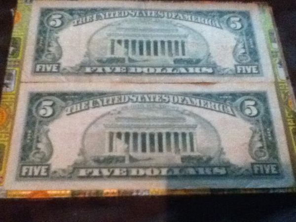 Value-Of-1963-Red-Seal-$5's?