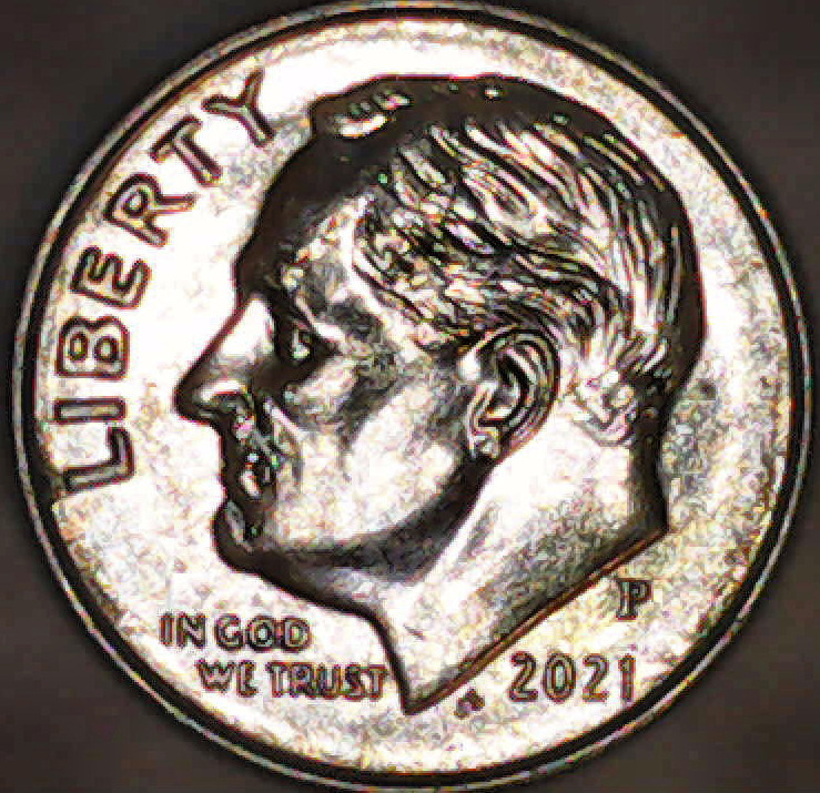 2021-P-Dime.-A-Lot-Of-Chips-And-Cracks-On-This-One.