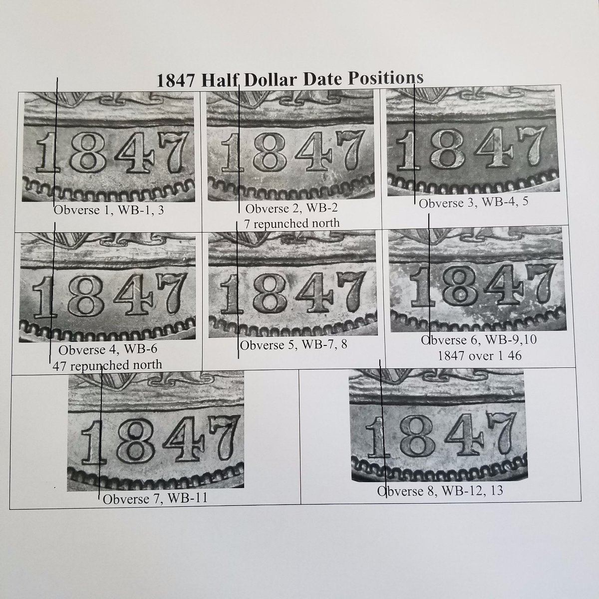 Variety-For-1847-Liberty-Seated-Half-Dollar