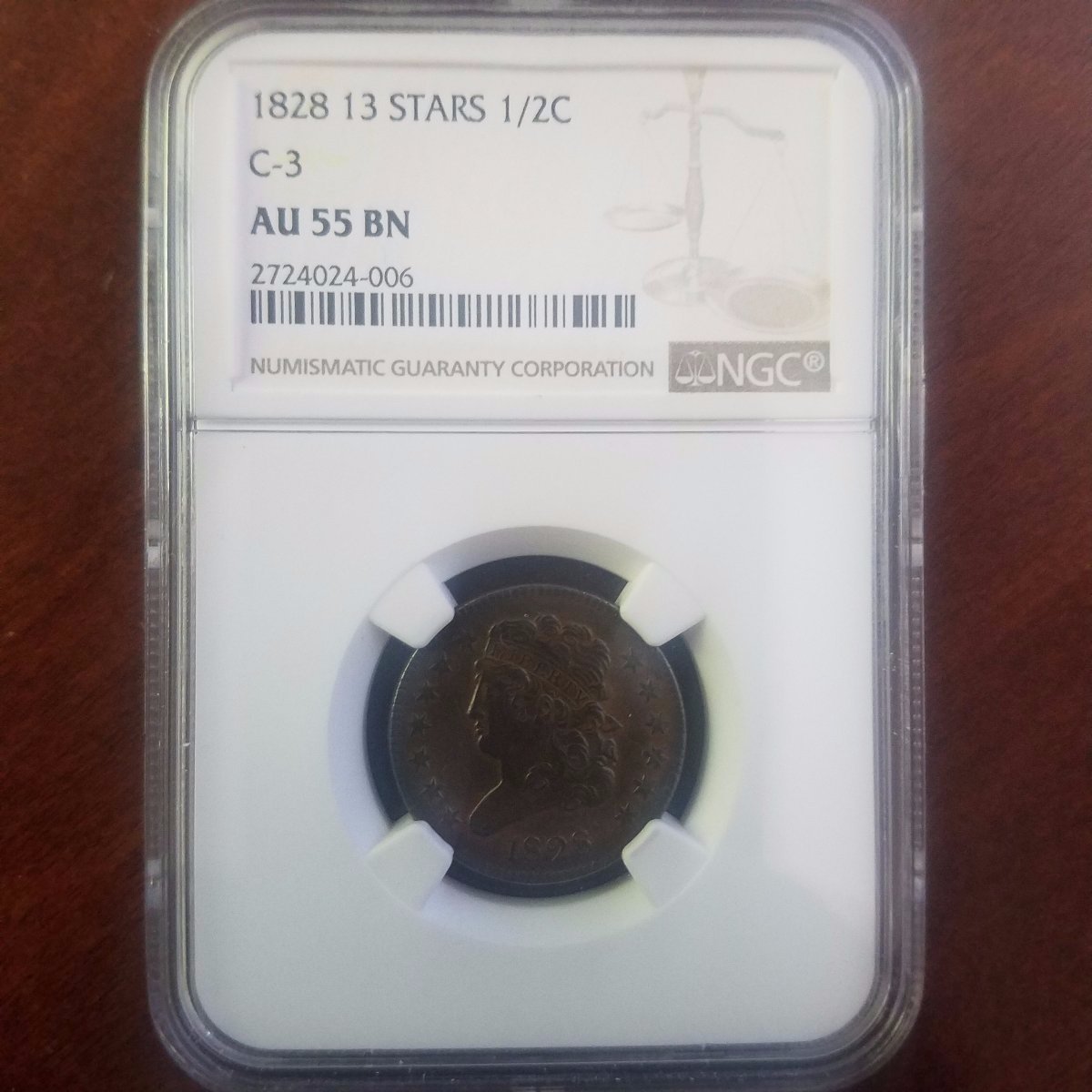 1828-Half-Cent-Grade