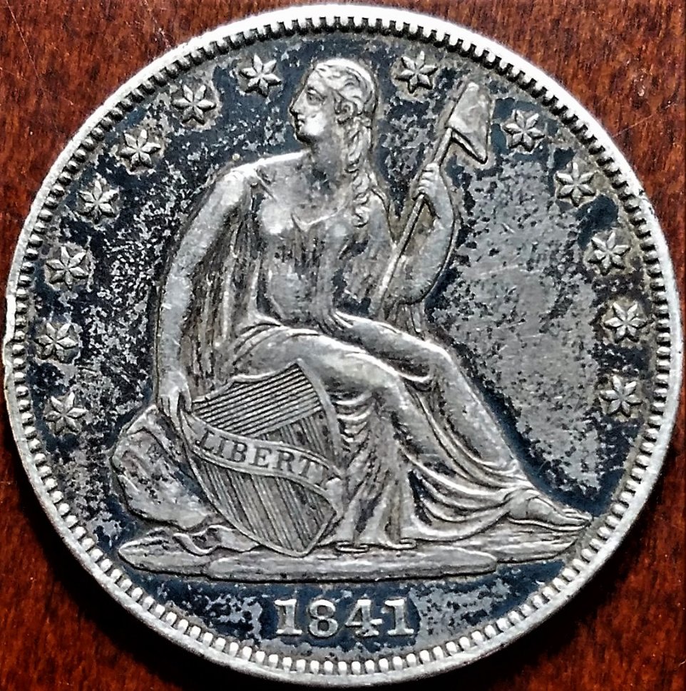 1841-O-Half-Dollar-For-Grade-And-Comments!