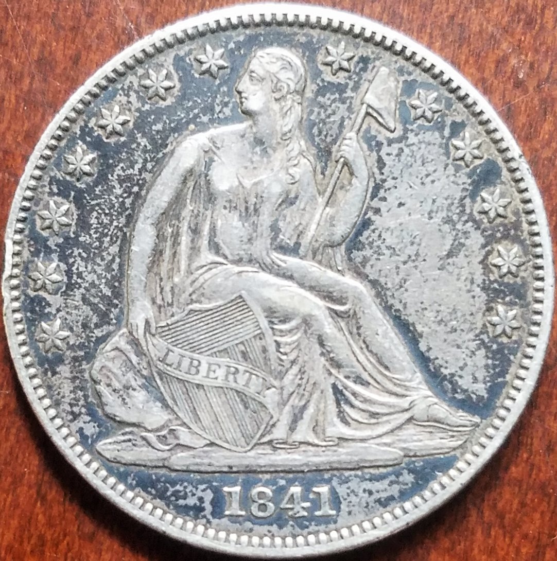 1841-O-Half-Dollar-For-Grade-And-Comments!