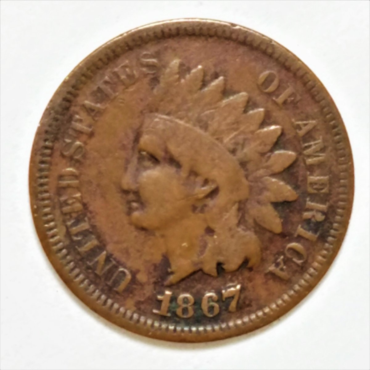 1867/67-Indian-Head-Cent-For-Grade