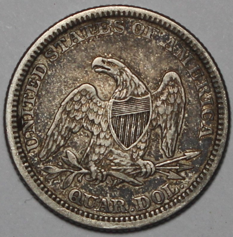 1861-Seated-Quarter,-Grade-And-Opinions?
