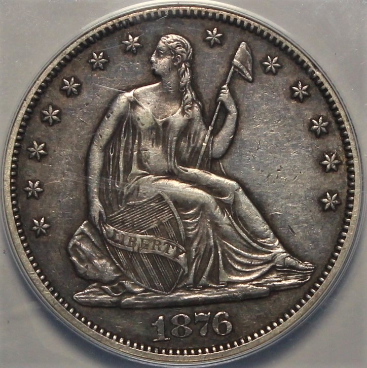 1876-S-Type-2-Seated-Half-Dollar,-Grade-&-Should-I-Send-In-For-Crossover?
