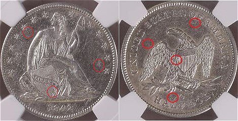 1842-O-Seated-Half-Dollar,-Hmmm!