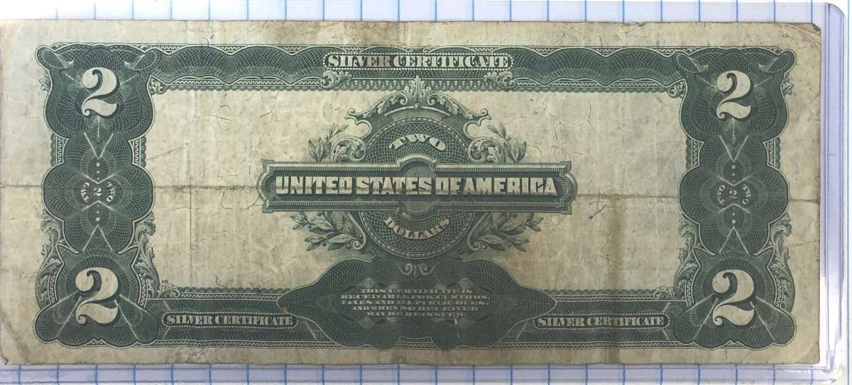 Need-Feedback-On-1899-$2-Silver-Certificate..
