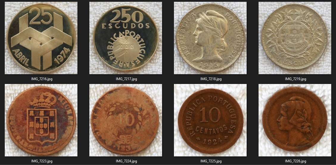 A-Collection-Of-Coins-From-Portugal