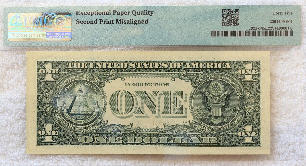 Miscut-$2.00-Bill.-Front/Back-Thanks-To-My-Local-Bank.
