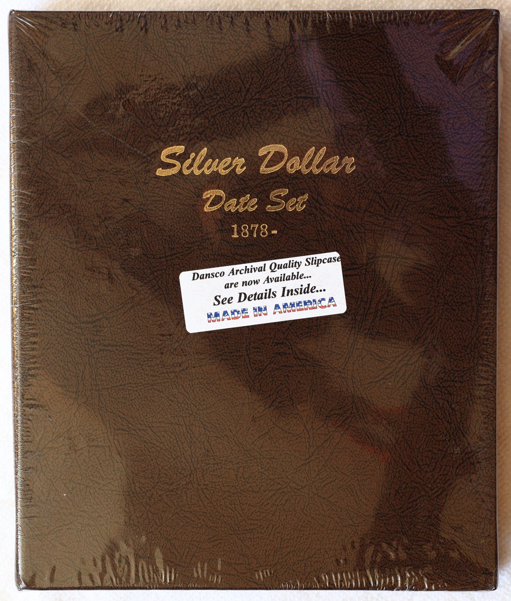 Started-A-Dansco-7172---1878-To-1999-Dollar-Date-Set