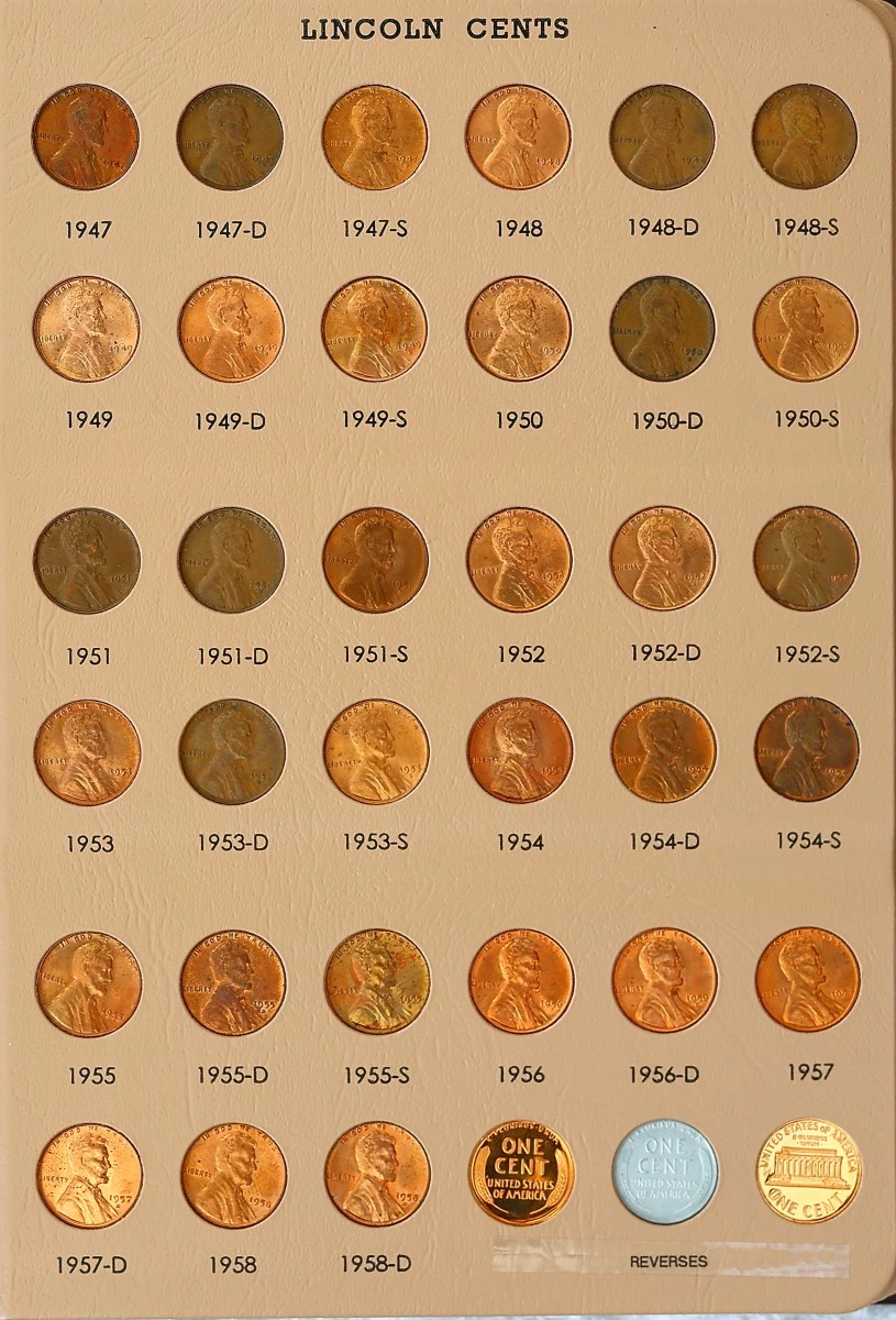 My-Collection-Of-Lincoln-Cents