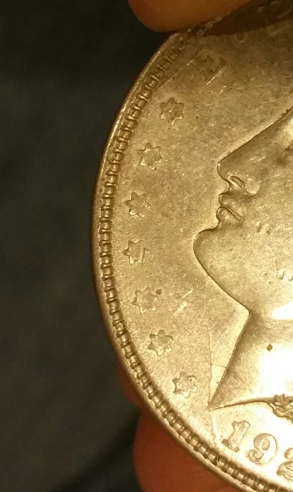 Some-Cool-Die-Cracks-And-Gouges.-1921-D-Morgan-Dollar